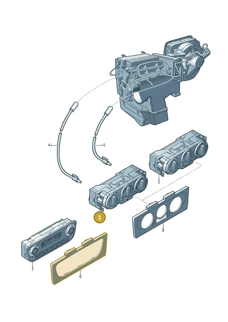 6F1819045CCZH — SEAT Ibiza (2017-) diagram 672819400, position 1