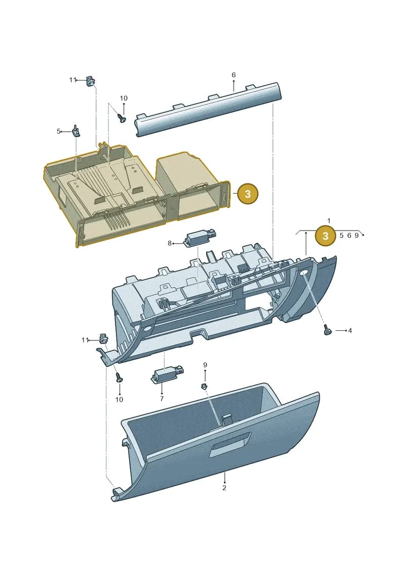6F1857751A82V — SEAT Arona (2017-) diagram 835857200, position 3