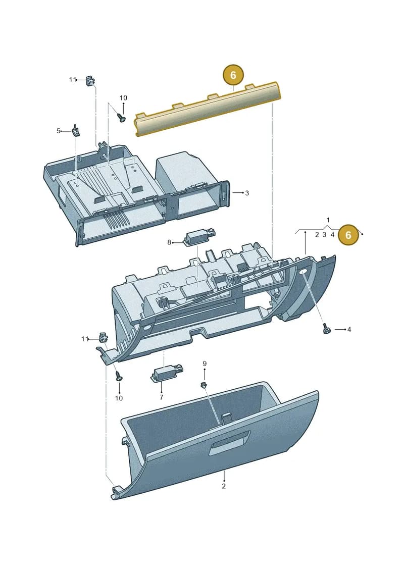 6F185862982V — SEAT Arona (2017-) diagram 835857200, position 6