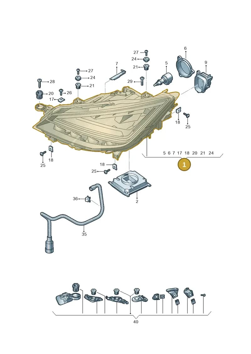 6F1941773 — SEAT Arona (2017-) diagram 835941200, position 1