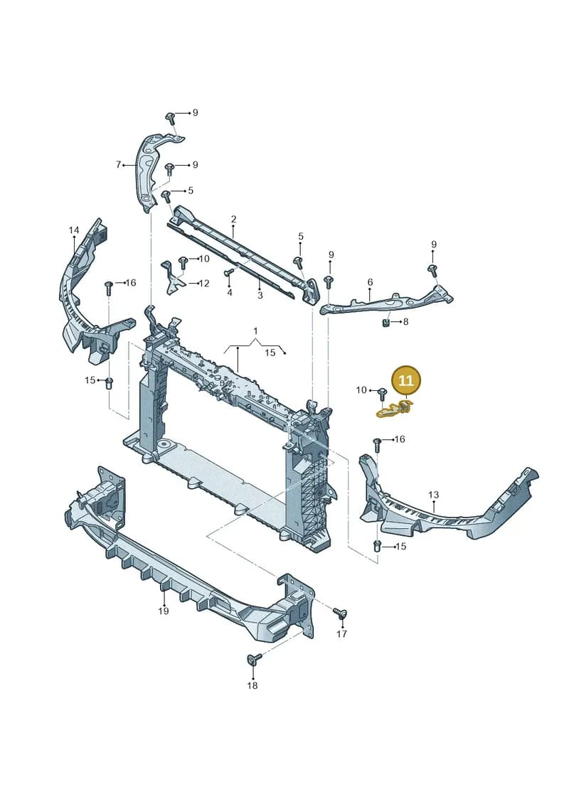 6F9805371B — SEAT Arona (2017-) diagram 471805000, position 11