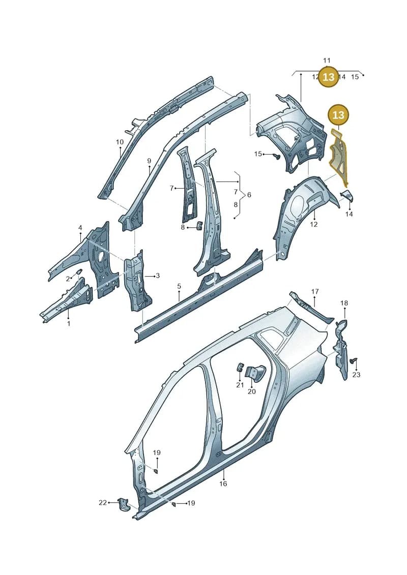 6F9809264 — SEAT Arona (2017-) diagram 471809000, position 13