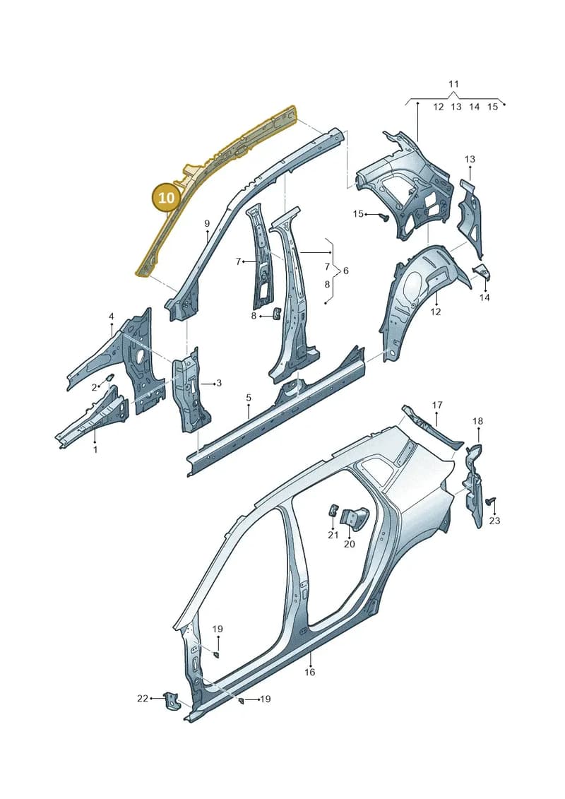 6F9809428 — SEAT Arona (2017-) diagram 471809000, position 10