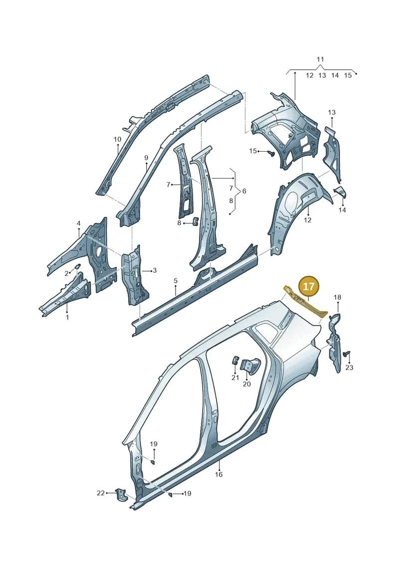 6F9809641B — SEAT Arona (2017-) diagram 471809000, position 17