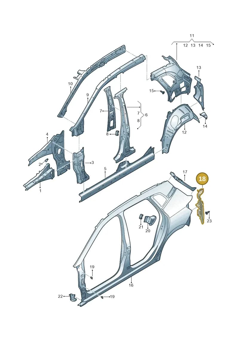 6F9813320 — SEAT Arona (2017-) diagram 471809000, position 18