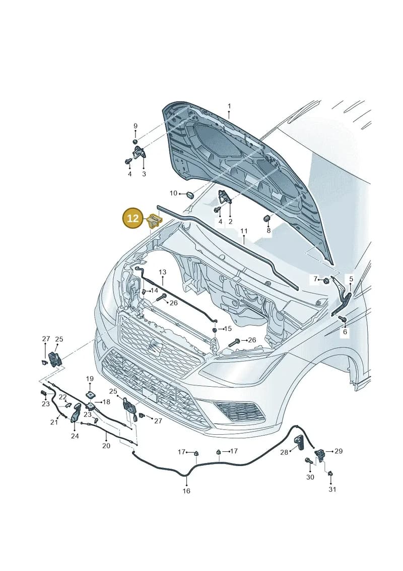 6F9823729 — SEAT Arona (2017-) diagram 471823000, position 12