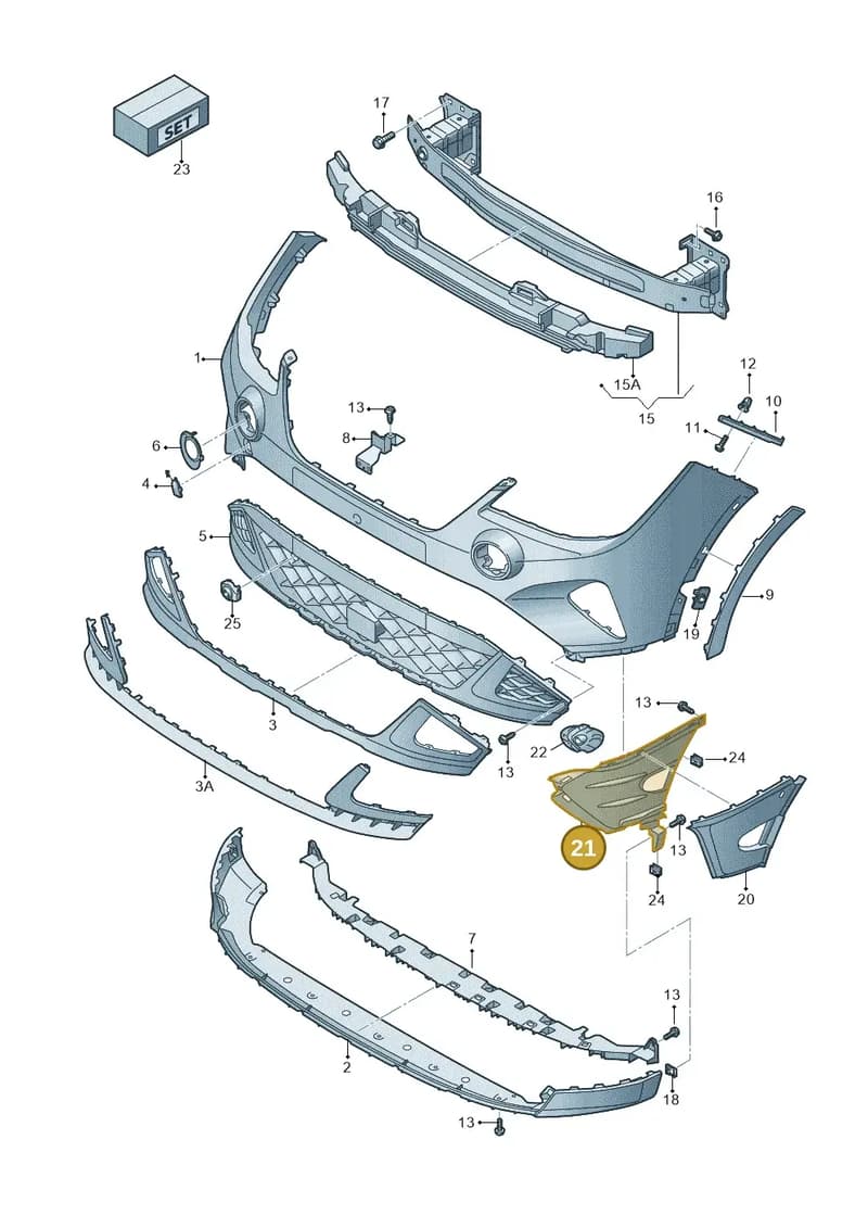 6F9853666G9B9 — SEAT Arona (2017-) diagram 471807010, position 21