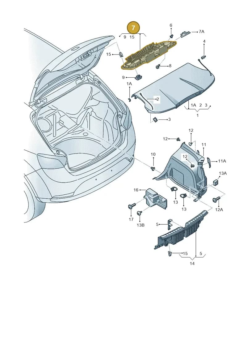 6F9867601B82V — SEAT Arona (2017-) diagram 835867800, position 7