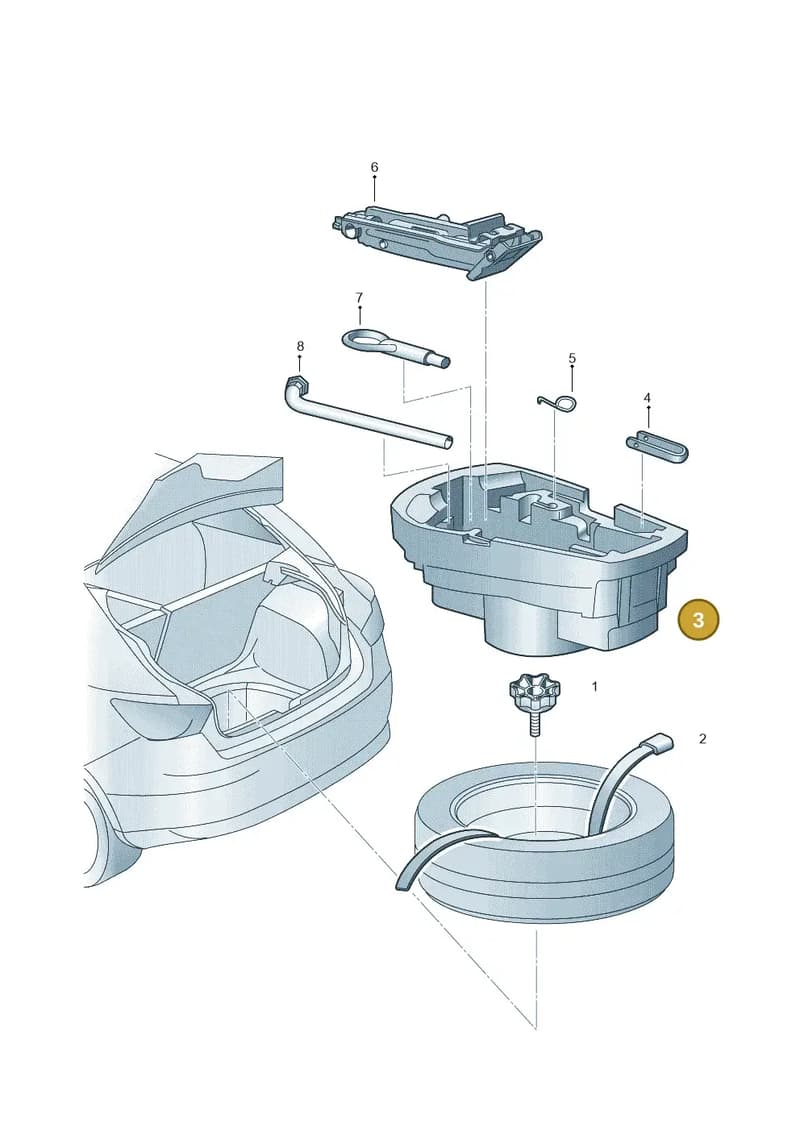 6J0012115E — SEAT Ibiza (2012-) diagram 743011000, position 3