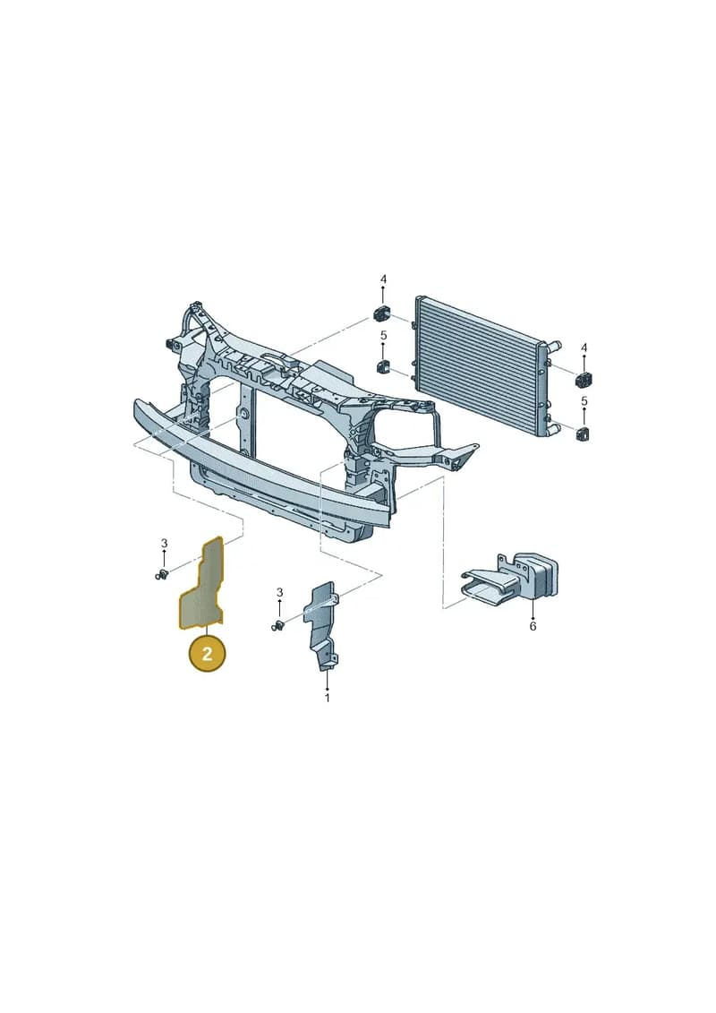 6J0121284E — SEAT Ibiza (2012-) diagram 254121950, position 2