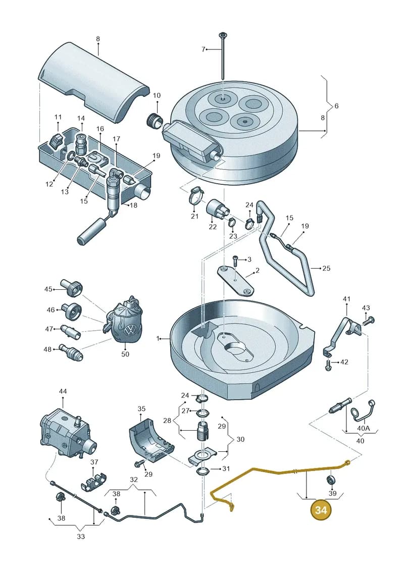 6J0201417 — SEAT Ibiza (2012-) diagram 672201090, position 34