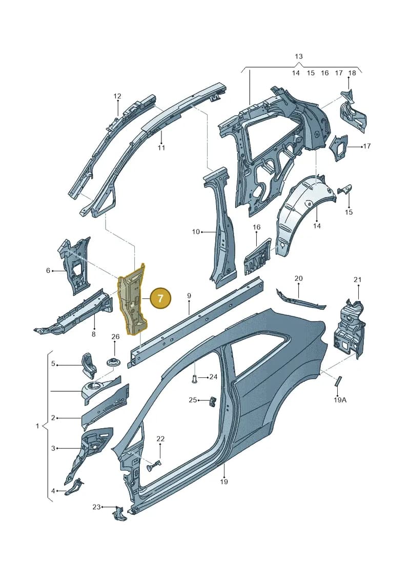 6J0809204 — SEAT Ibiza (2015-) diagram 639809000, position 7