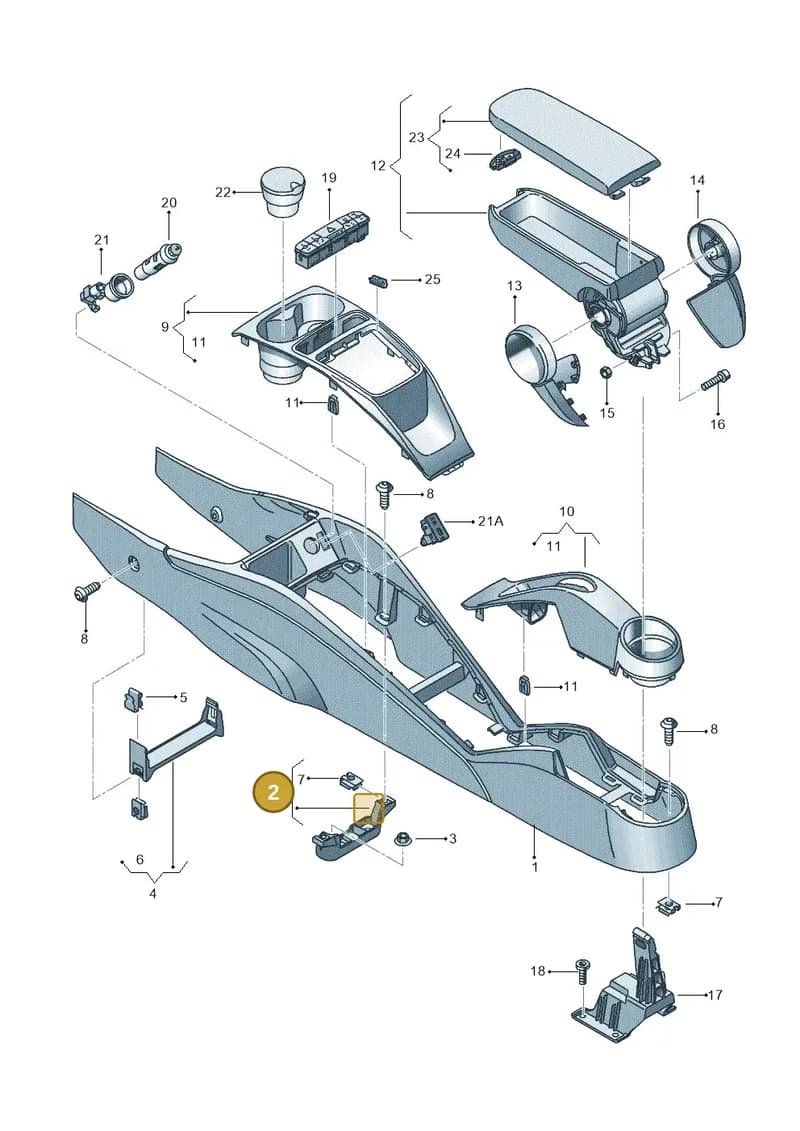 6J0863525 — SEAT Ibiza (2015-) diagram 639863600, position 2