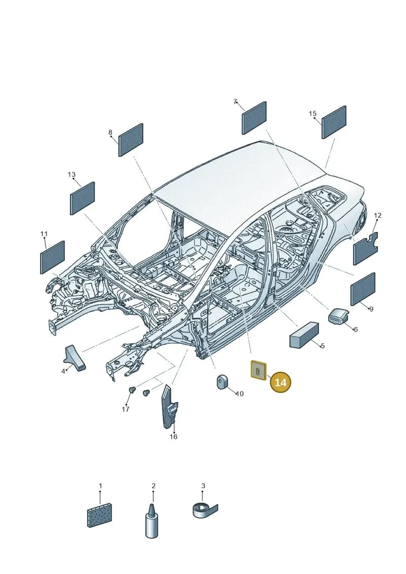 6J0864220 — SEAT Ibiza (2015-) diagram 879864000, position 14