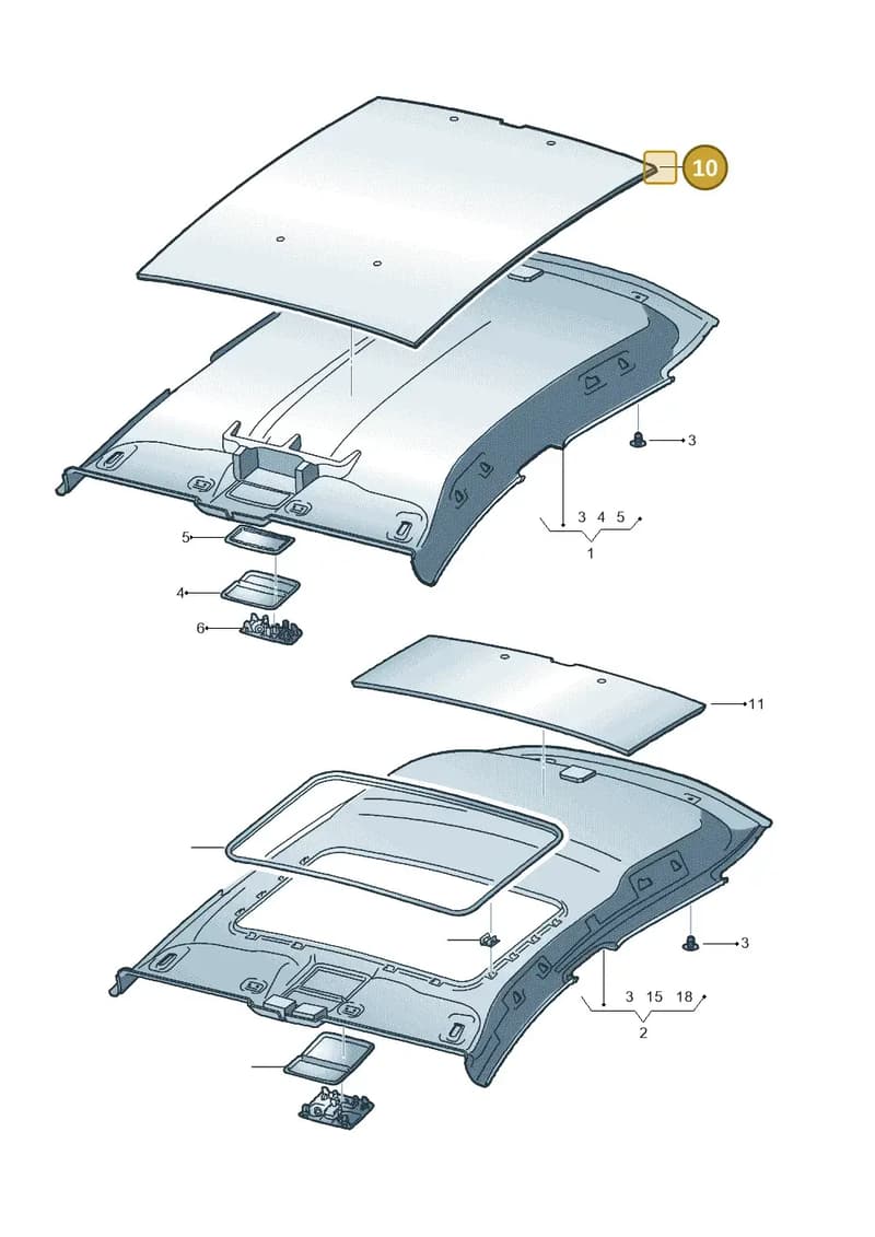 6J0867811B — SEAT Ibiza (2015-) diagram 639867550, position 10
