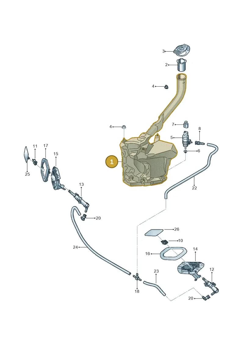 6J0955453A — SEAT Ibiza (2012-) diagram 639955300, position 1