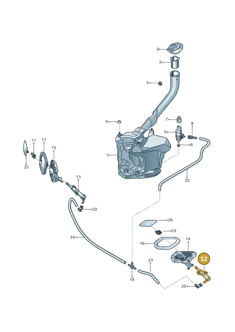 6J0955965 — SEAT Ibiza (2015-) diagram 639955300, position 12