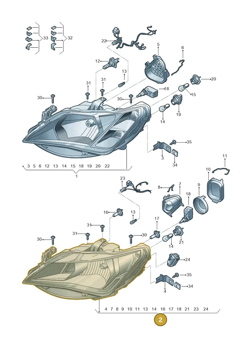 6J1941005L — SEAT Ibiza (2015-) diagram 879941000, position 2