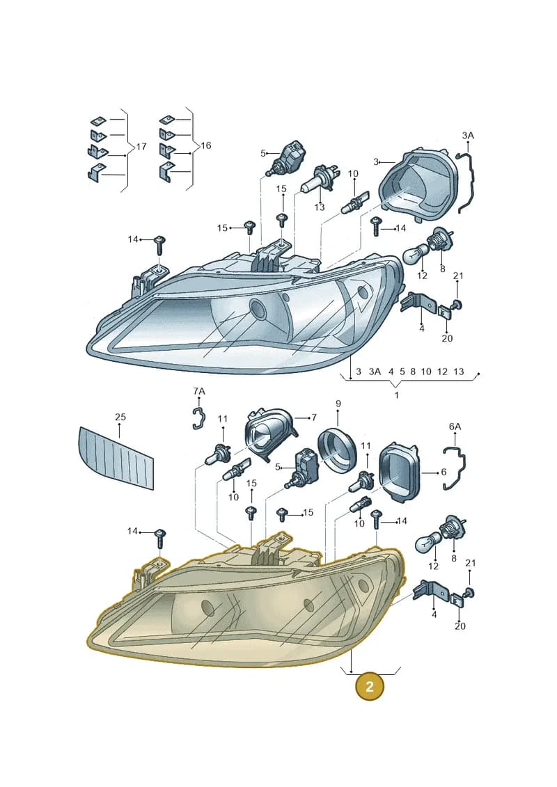 6J2941034H — SEAT Ibiza (2012-) diagram 743941000, position 2