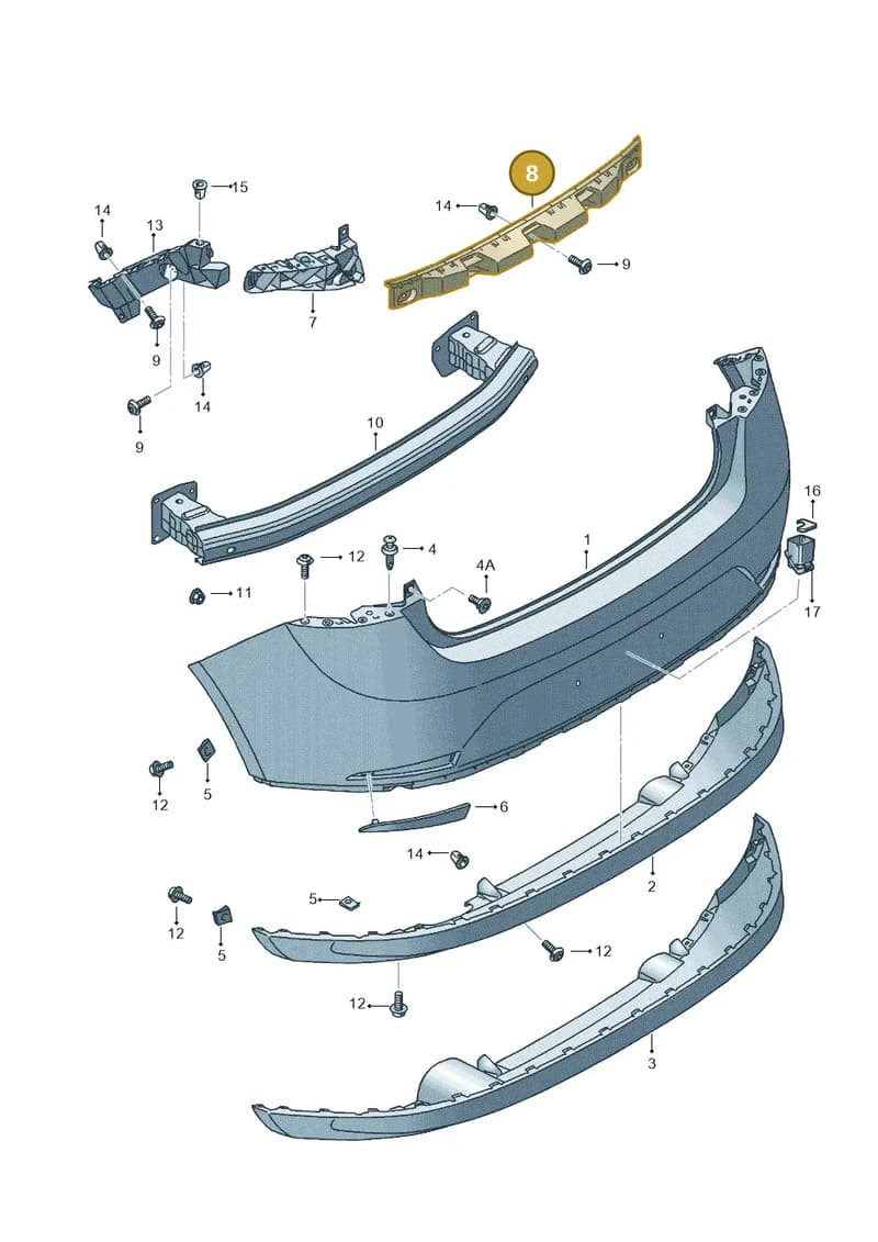 6J3807863A — SEAT Ibiza (2015-) diagram 639807500, position 8