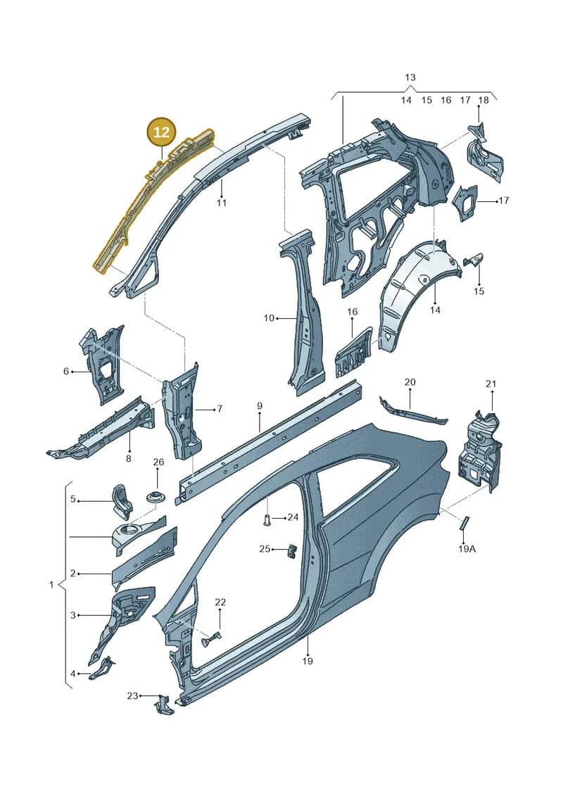 6J3809427B — SEAT Ibiza (2015-) diagram 639809000, position 12