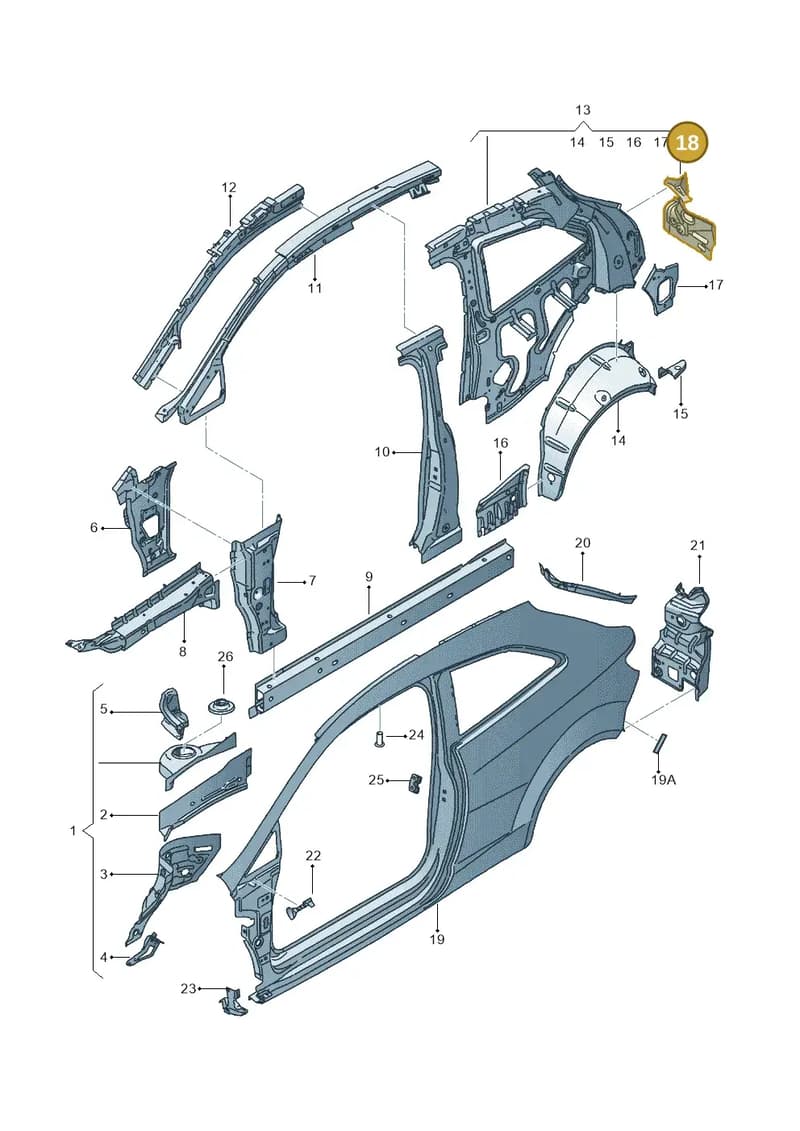 6J3809440 — SEAT Ibiza (2015-) diagram 639809000, position 18