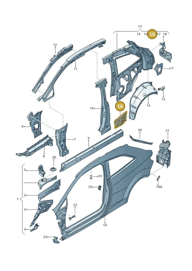 6J3809582 — SEAT Ibiza (2015-) diagram 639809000, position 16