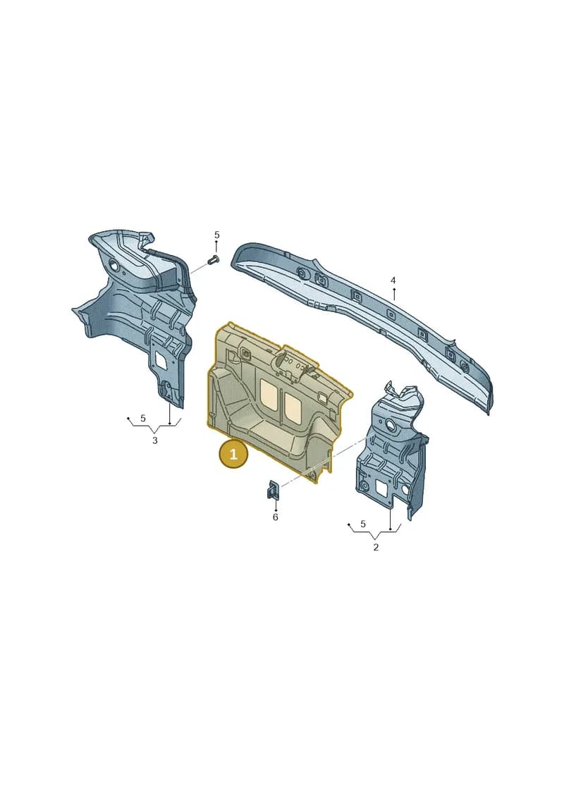 6J3813303B — SEAT Ibiza (2012-) diagram 639813200, position 1