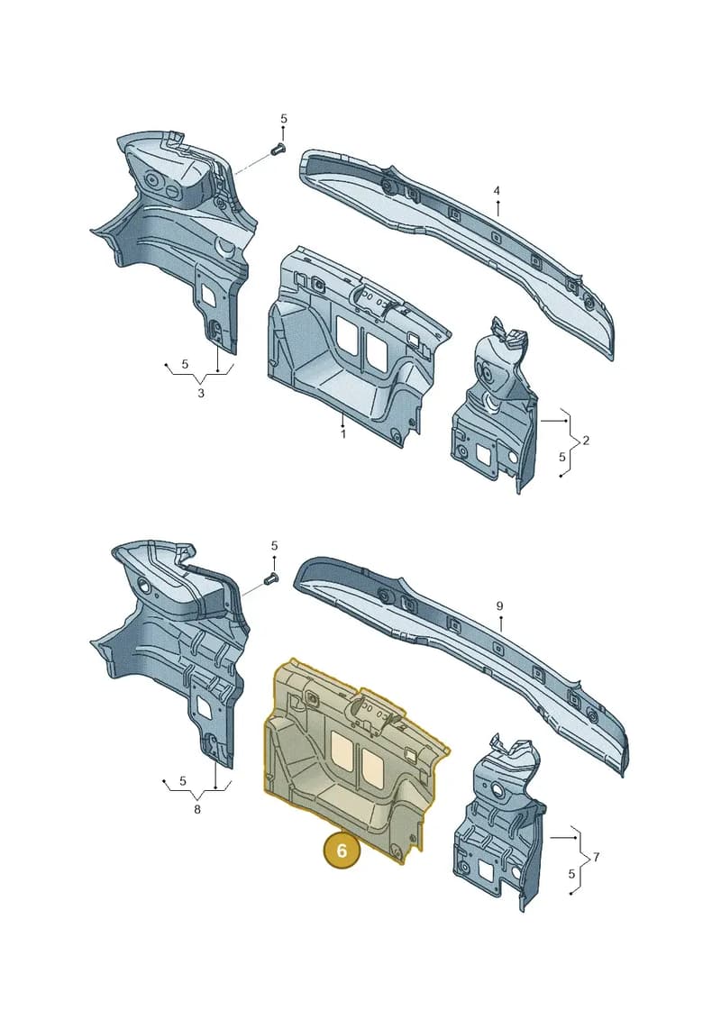 6J3813303B — SEAT Ibiza (2012-) diagram 639813000, position 6