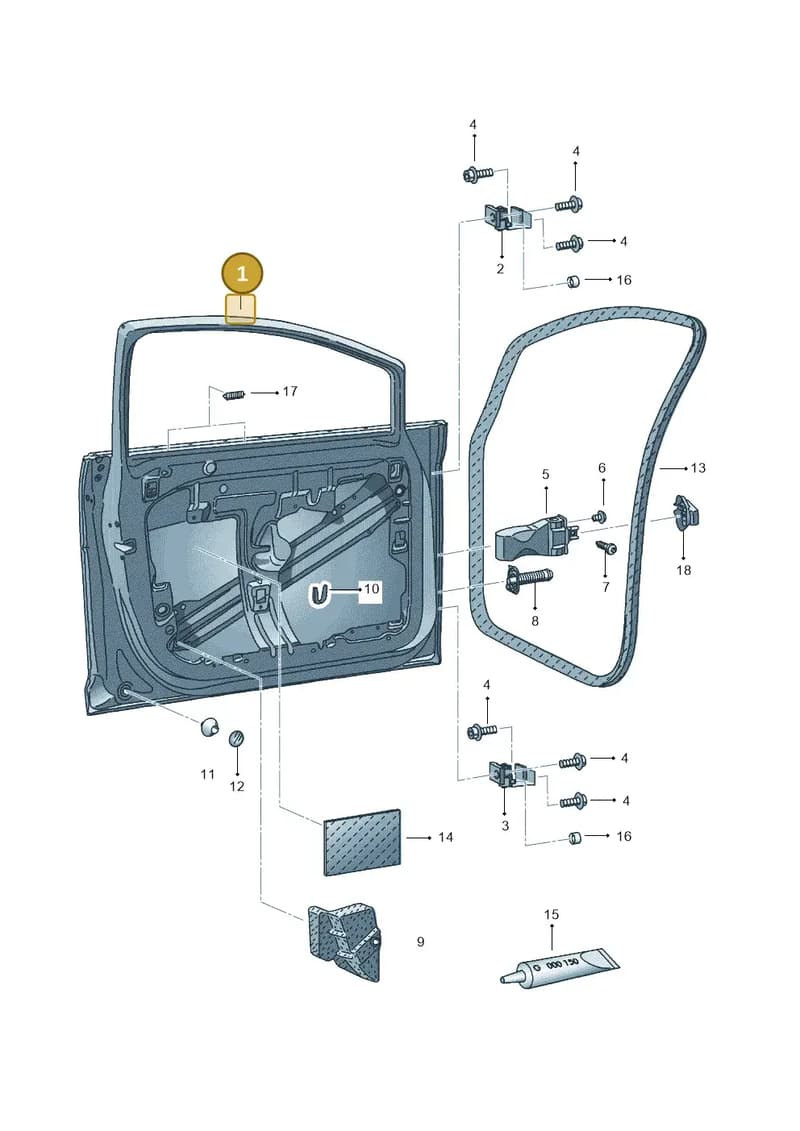 6J3831056 — SEAT Ibiza (2015-) diagram 639831000, position 1