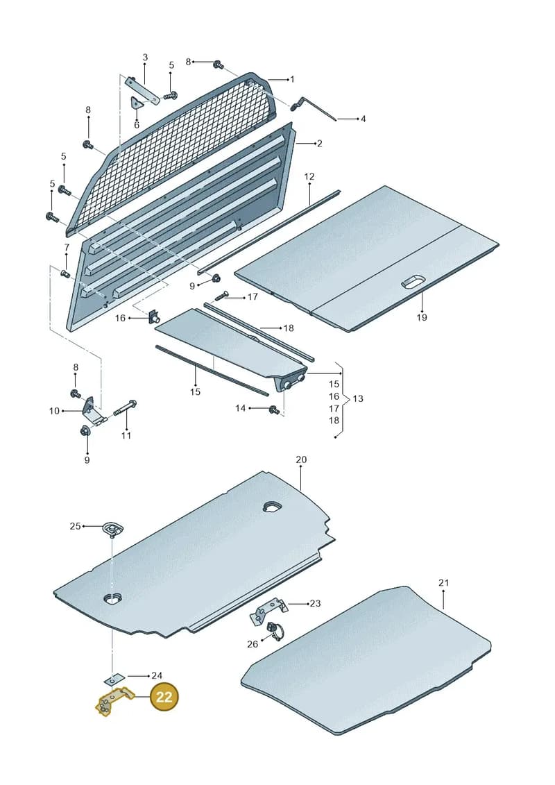 6J3863615 — SEAT Ibiza (2015-) diagram 639867950, position 22