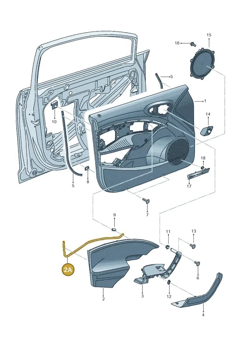 6J3868384B — SEAT Ibiza (2015-) diagram 879867000, position 2A