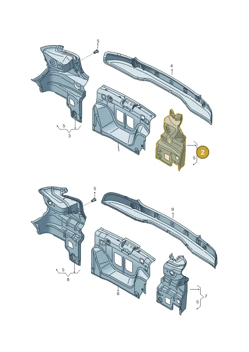 6J4813319A — SEAT Ibiza (2015-) diagram 639813000, position 2