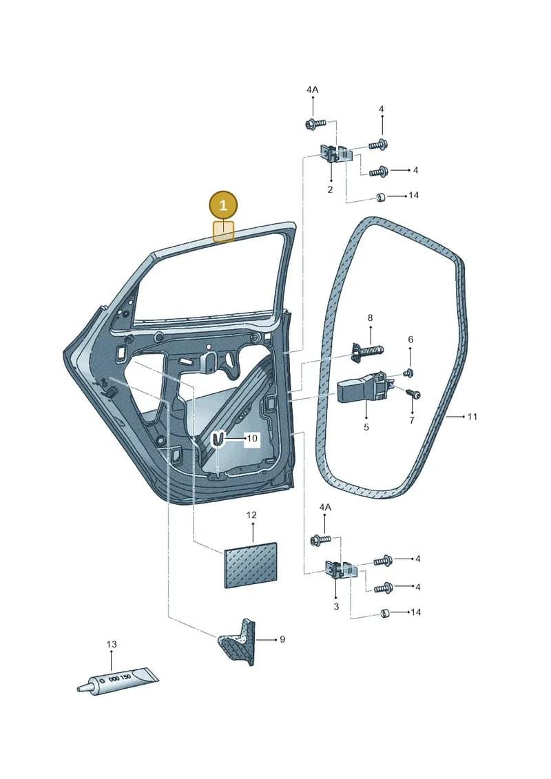 6J4833056 — SEAT Ibiza (2015-) diagram 639833000, position 1