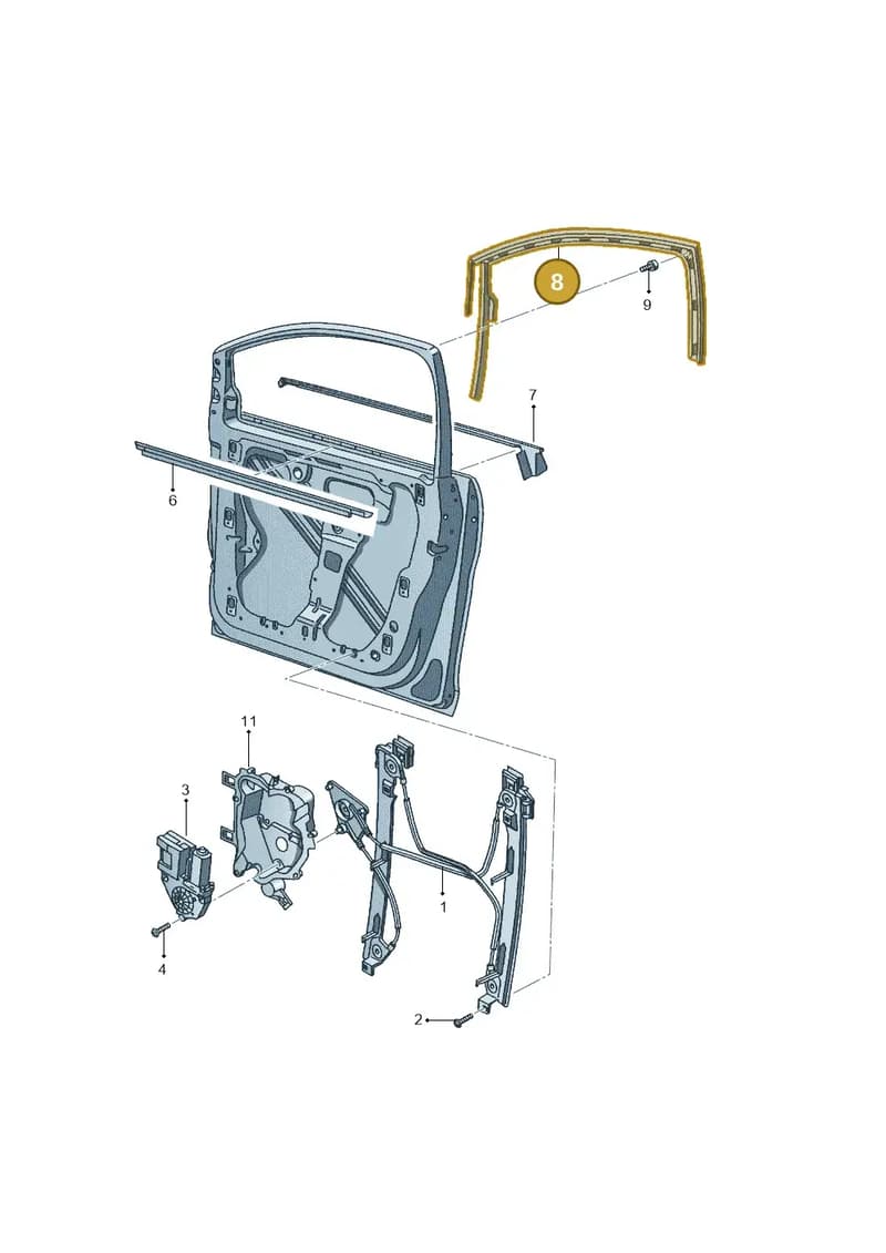 6J4837432D — SEAT Ibiza (2015-) diagram 418837600, position 8