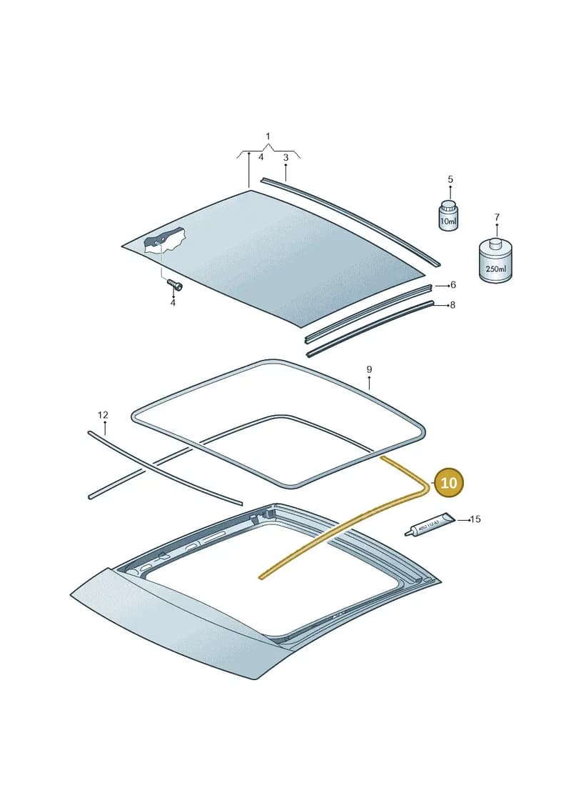 6J4877423 — SEAT Ibiza (2015-) diagram 645877000, position 10