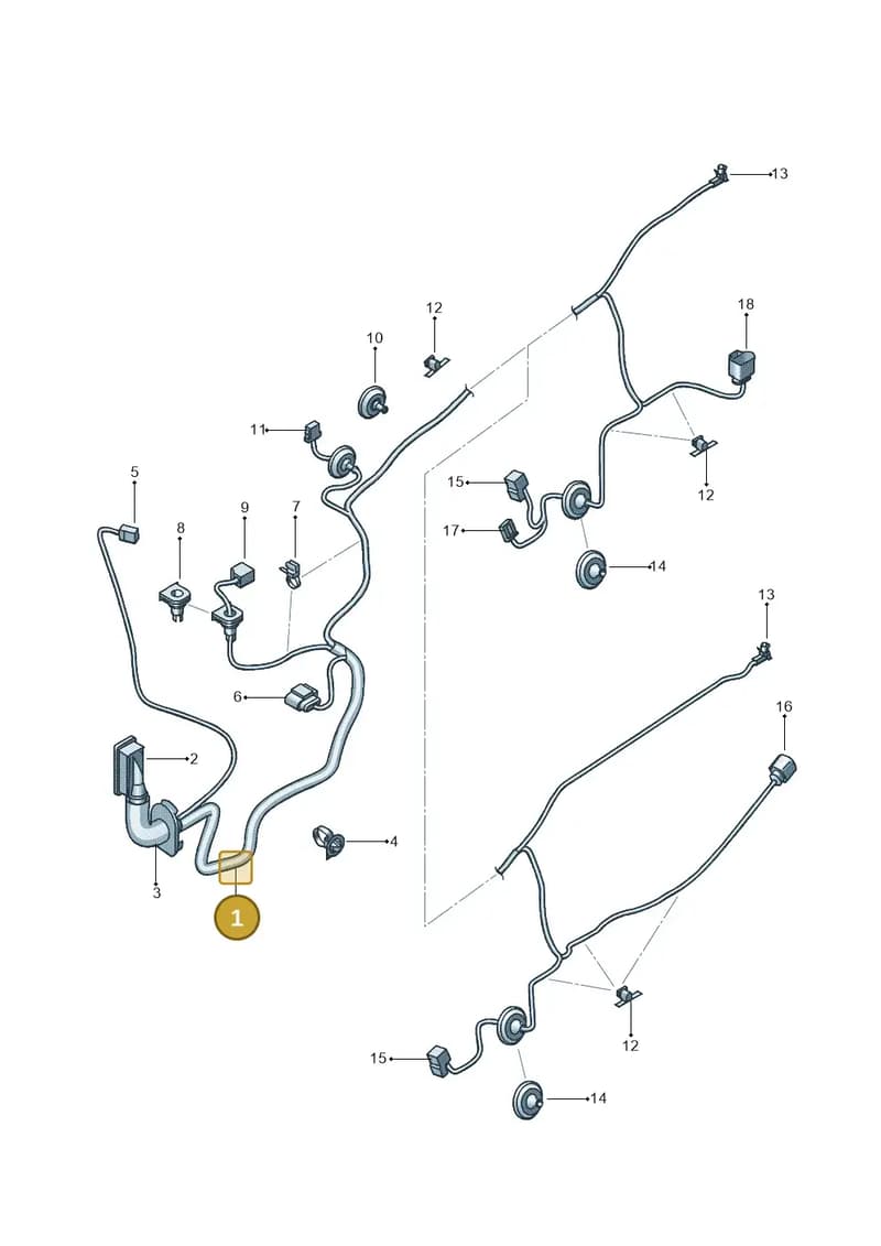 6J4971120AF — SEAT Ibiza (2012-) diagram 639972350, position 1