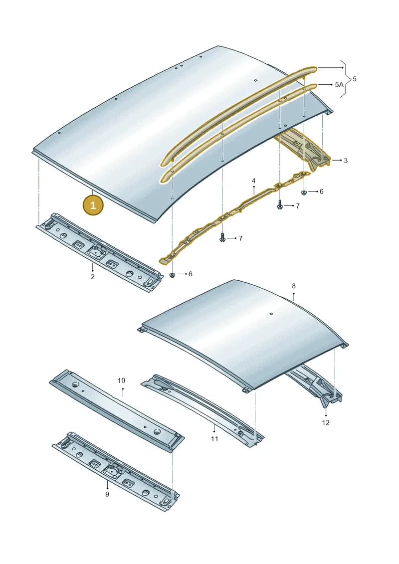 6J8817111C — SEAT Ibiza (2015-) diagram 639817100, position 1