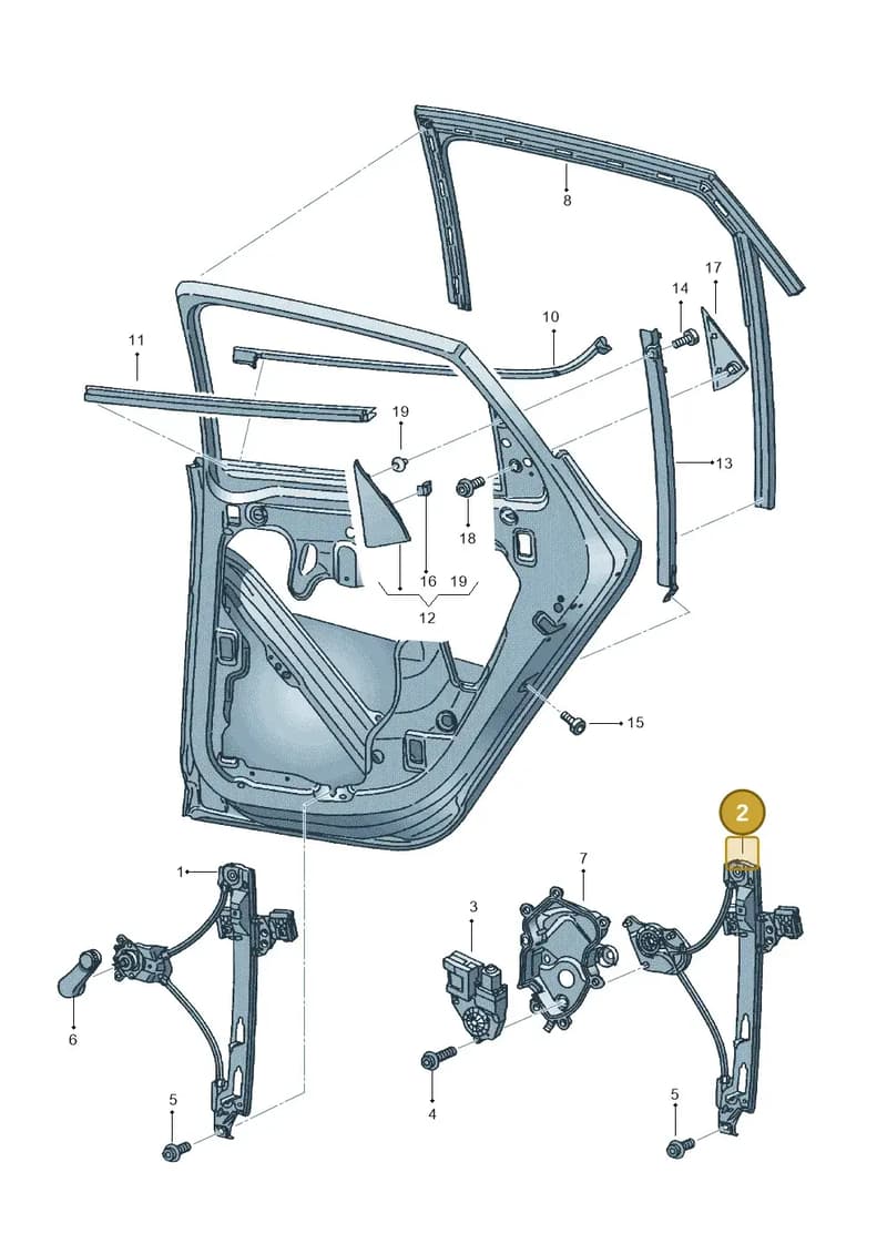 6J8839461A — SEAT Ibiza (2015-) diagram 639839600, position 2