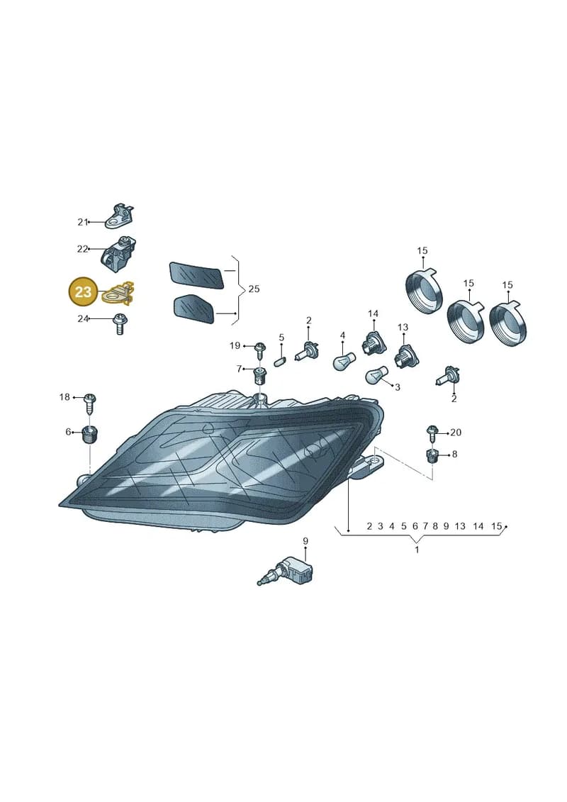 6JA998225 — SEAT Toledo (2015-2019) diagram 742941000, position 23