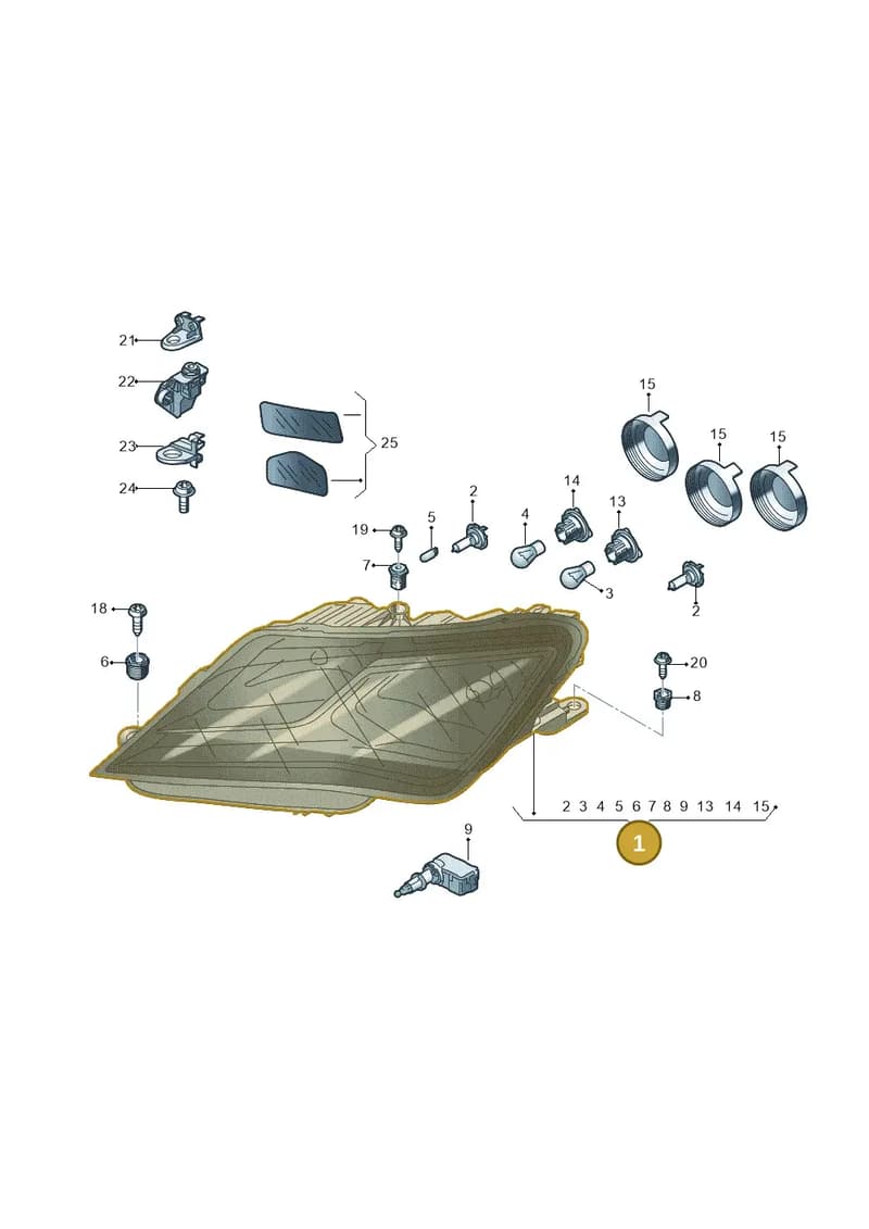 6JB941015 — SEAT Toledo (2015-2019) diagram 742941000, position 1