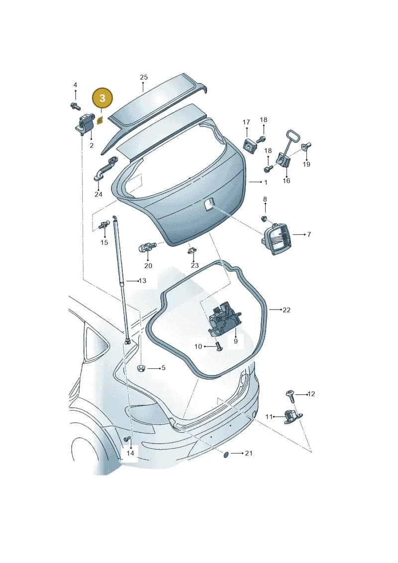 6K6827365B — SEAT TOLEDO                 05> (2004-) diagram 451827000, position 3