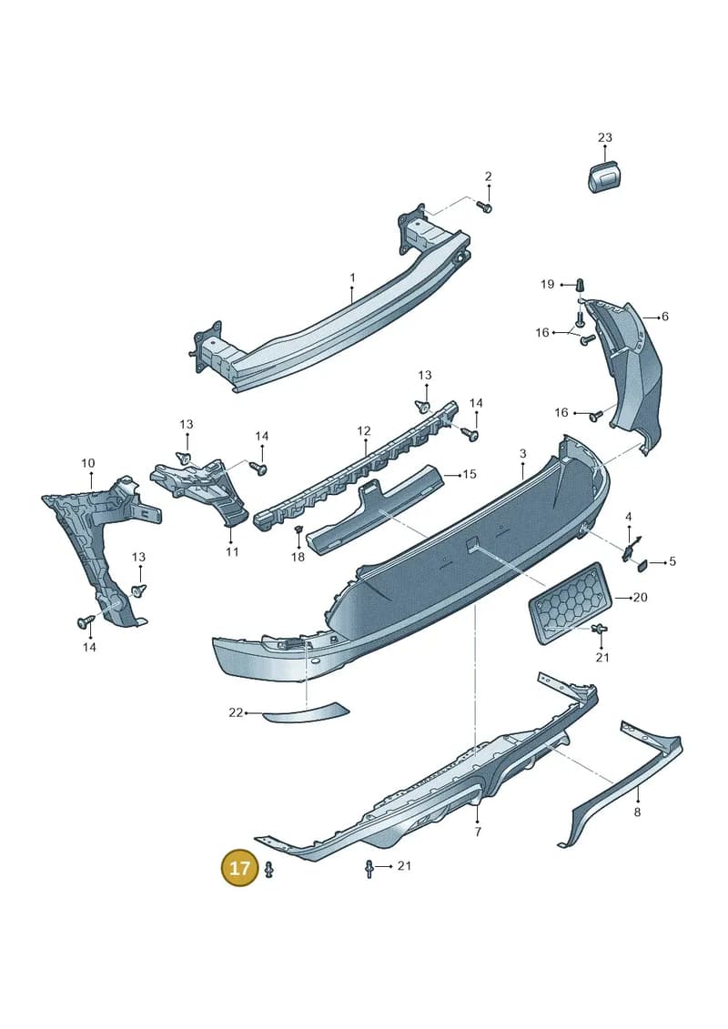 6L0121136A — SEAT CUPRA Formentor (2020-) diagram 5ff807060, position 17