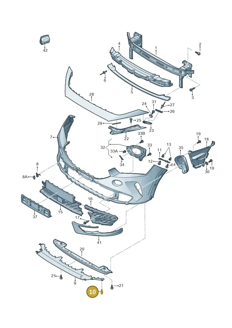6L0121136A — SEAT CUPRA Formentor (2020-) diagram 5ff807000, position 10