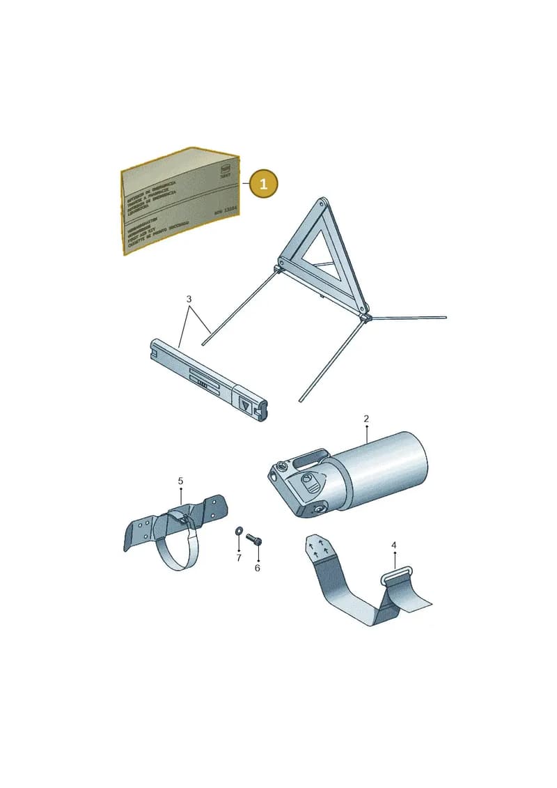 6L0860282 — SEAT Ibiza (2015-) diagram 418860000, position 1