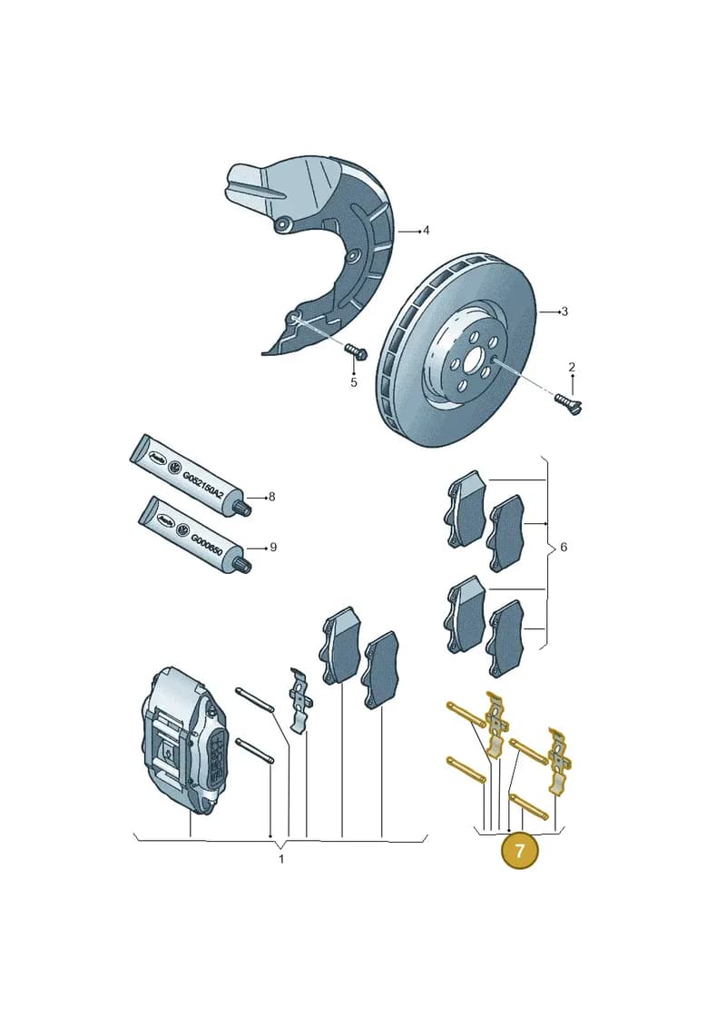 6LL698295 — SEAT Ibiza (2012-) diagram 254615310, position 7
