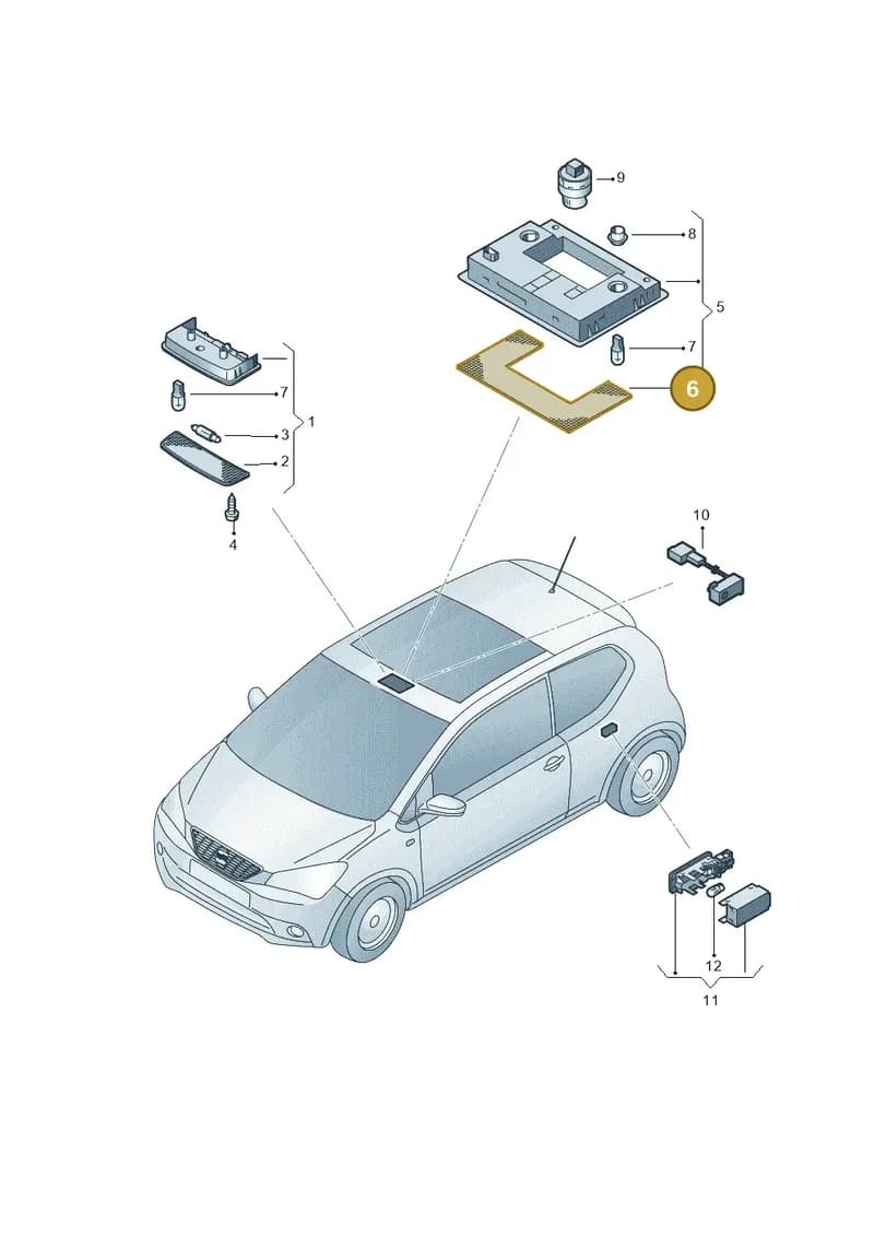 6Q0947125A — SEAT Mii reference (2011-2019) diagram 735947050, position 6
