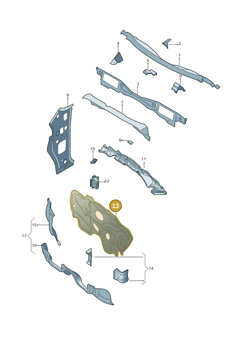 6Q1804011S — SEAT Toledo Reference (2012-2015) diagram 740803150, position 13