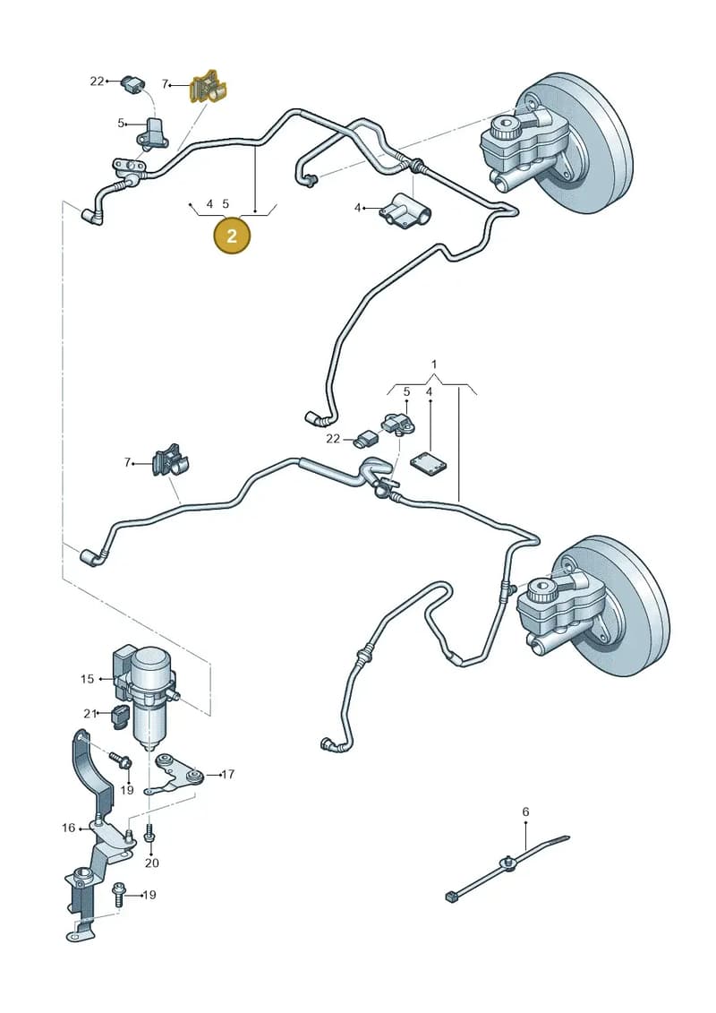 6R2612041BA — SEAT Ibiza (2012-) diagram 708611850, position 2