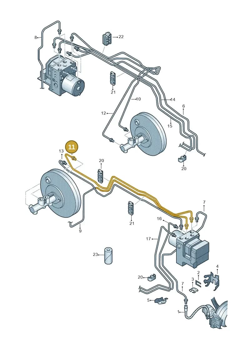 6R2614739AG — SEAT Toledo (2015-2019) diagram 672611200, position 11